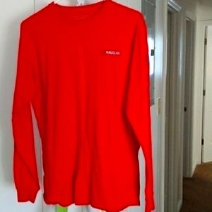 Medium Red Magellan outdoors long sleeve shirt like new
